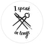 I Speak In Tongs
