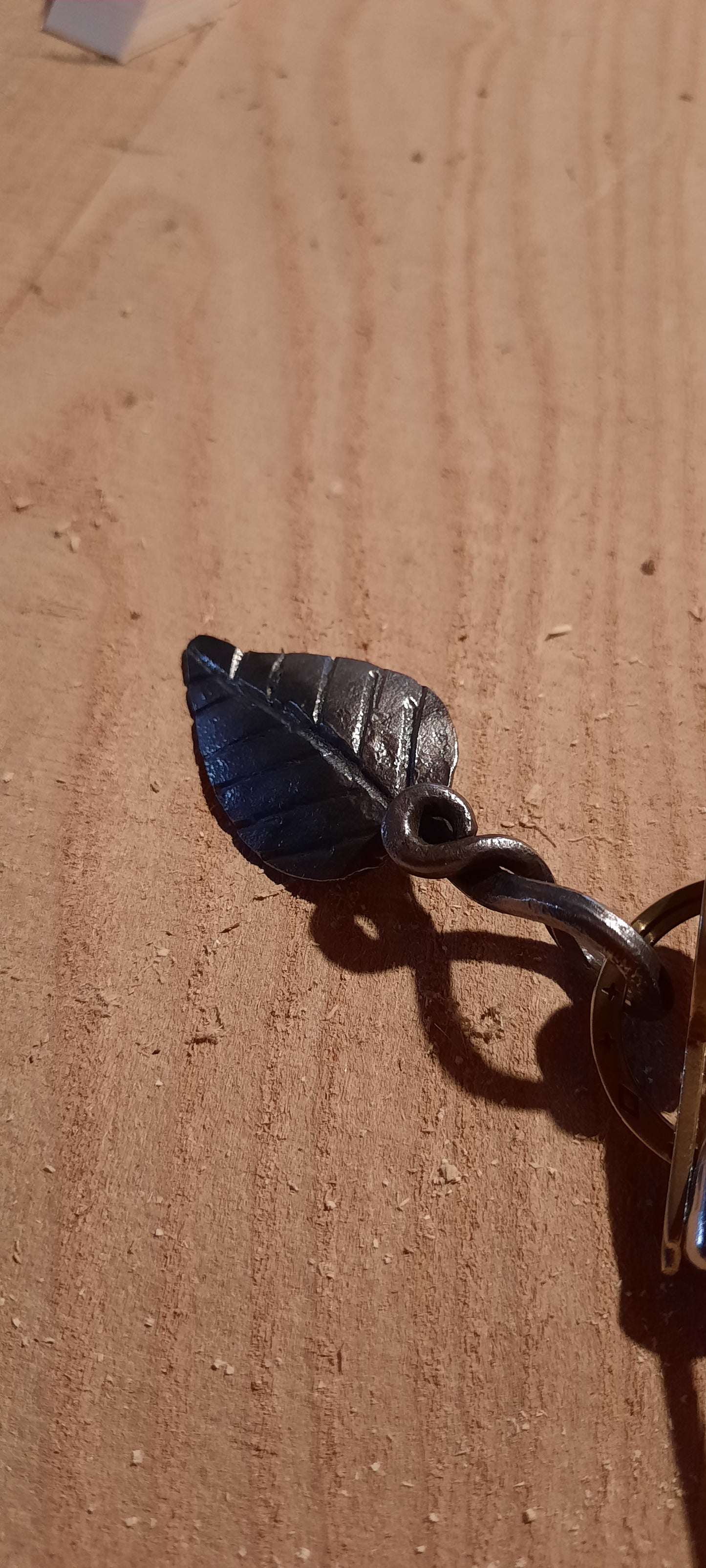 Leaf Keychain